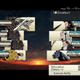 A battle menu in Dungeon Encounters shows the faces of opponents while exchanging combat damage.